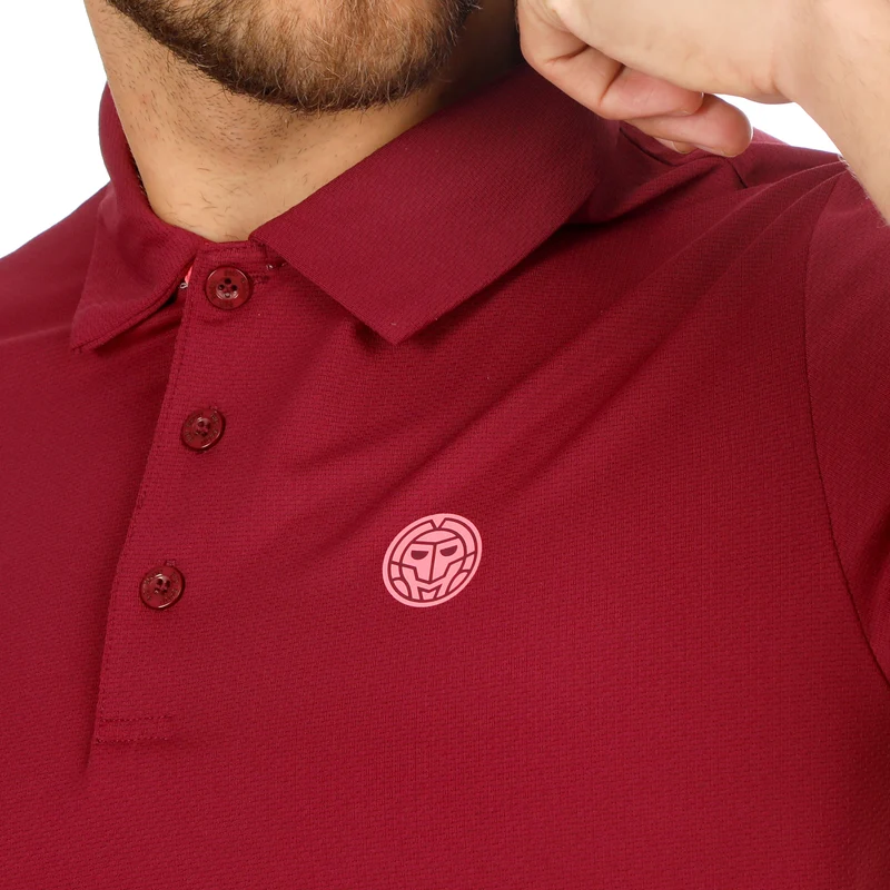 Freeze Out Polo Herren - dunkelrot