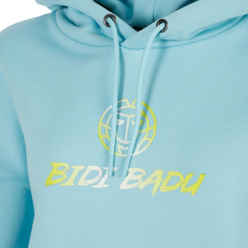 Out of Control Logo Hoody Damen-blau