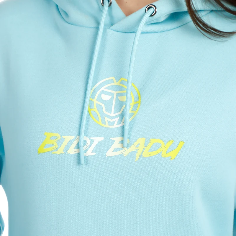 Out of Control Logo Hoody Damen-blau