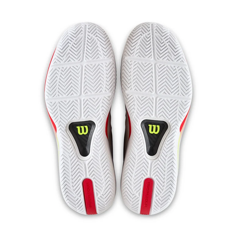WILSON RUSH TOUR 5 White/Black SS26 (Zapatillas)