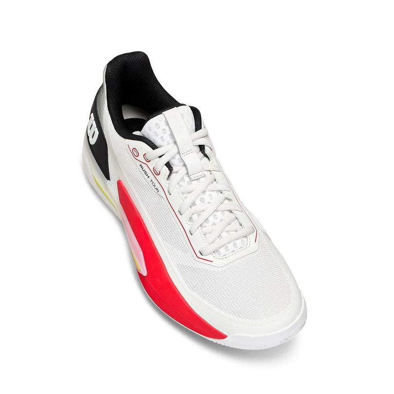 WILSON RUSH TOUR 5 White/Black SS26 (Zapatillas)