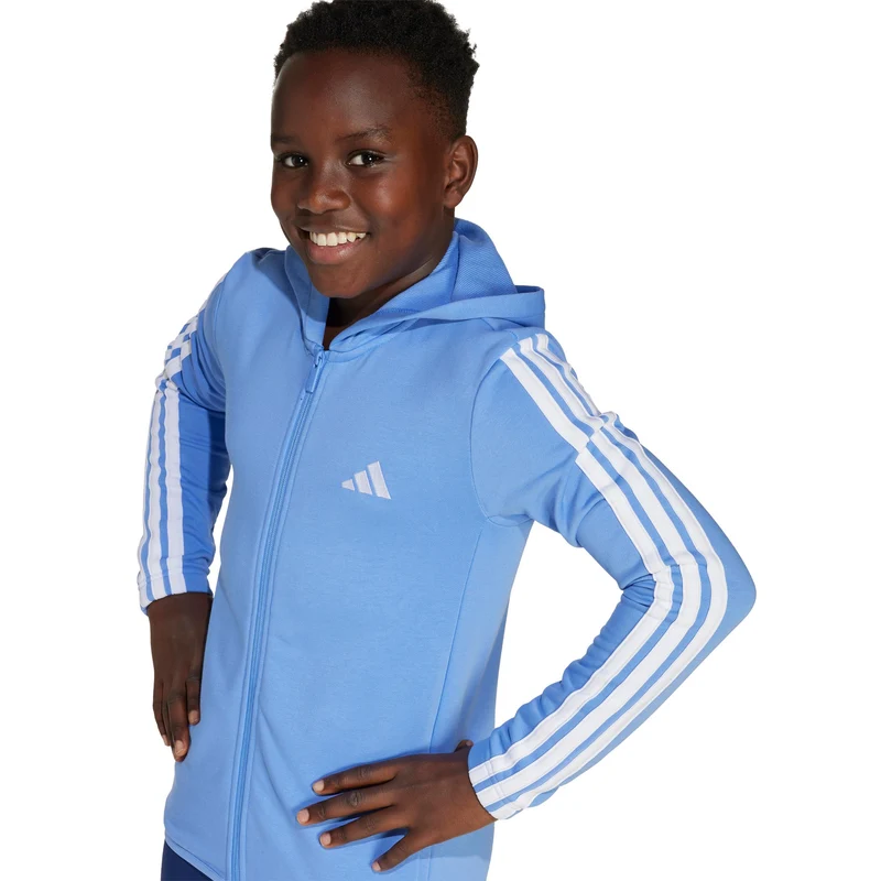 Essentials Trainingsanzug Kinder-hellblau, dunkelblau