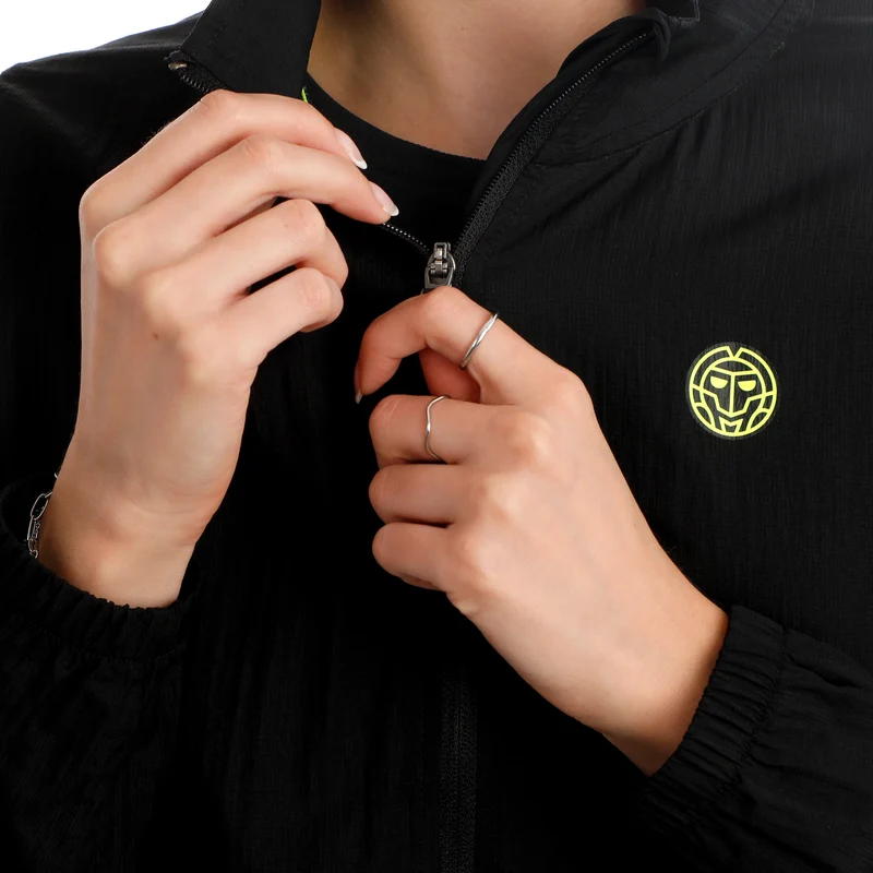 Night Flash Trainingsjacke Damen - schwarz