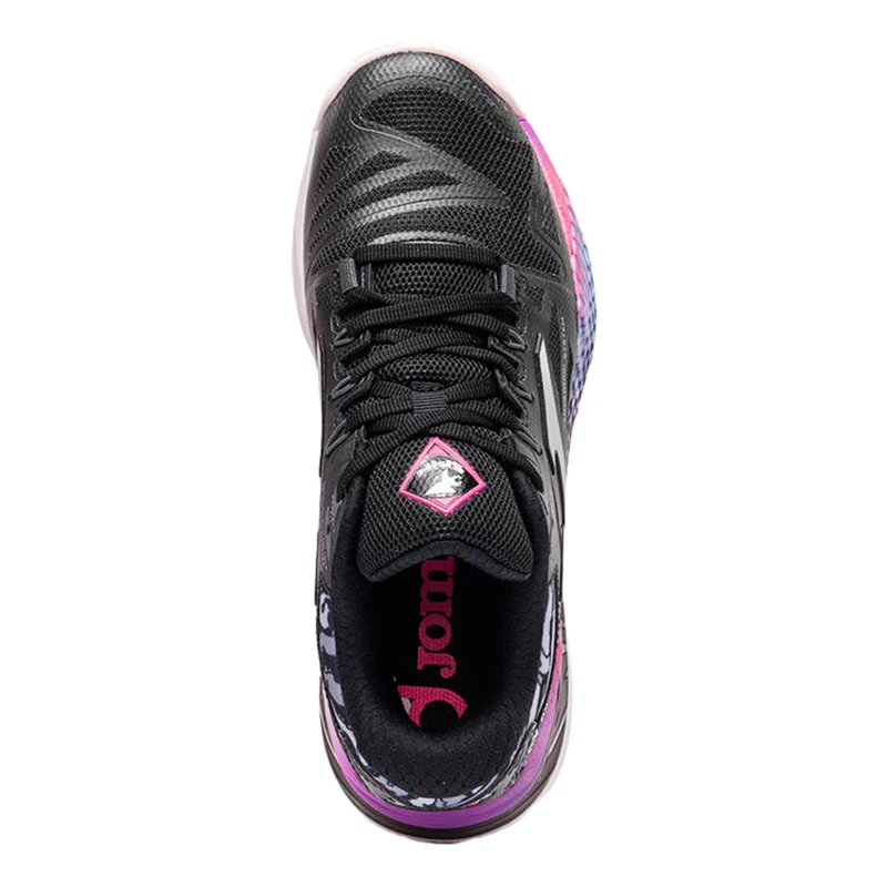Spin Padelschuh Damen - schwarz, pink