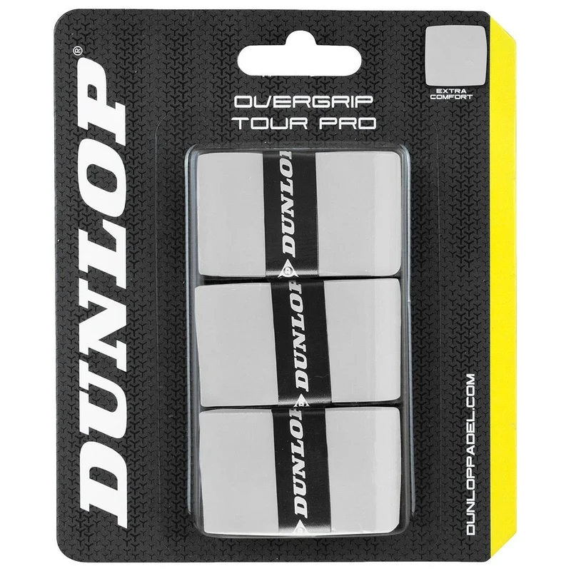 DUNLOP TOUR PRO Overgrips 3er Pack Weiß
