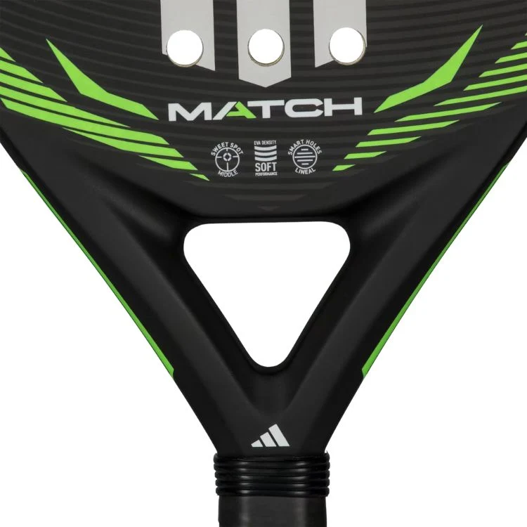 Adidas Padelracket Match 2026 Zwart Groen