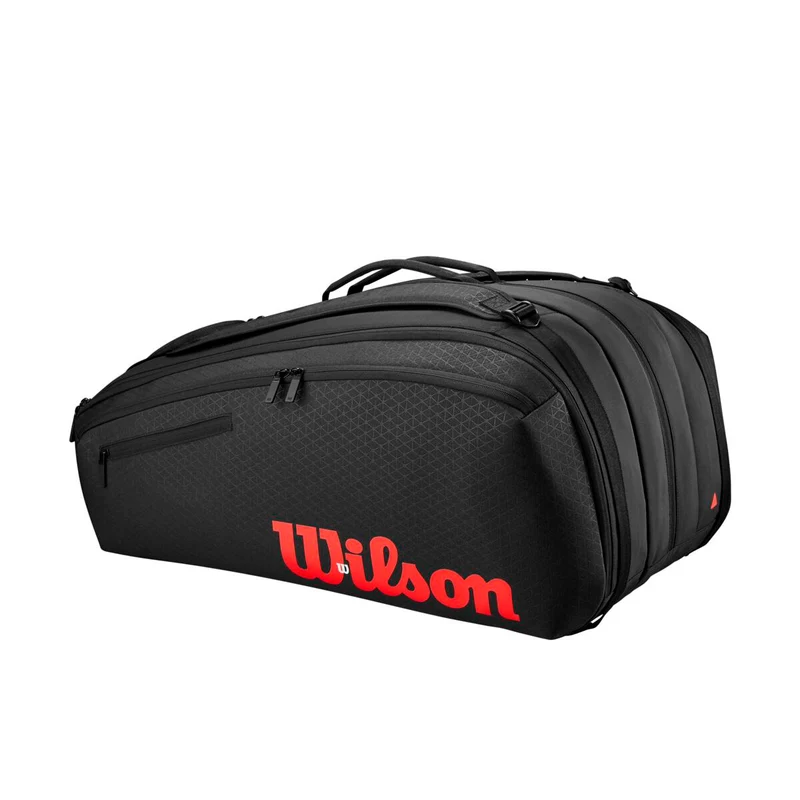 Wilson Clash V3 15 Pack Racket Bag - Black/Red