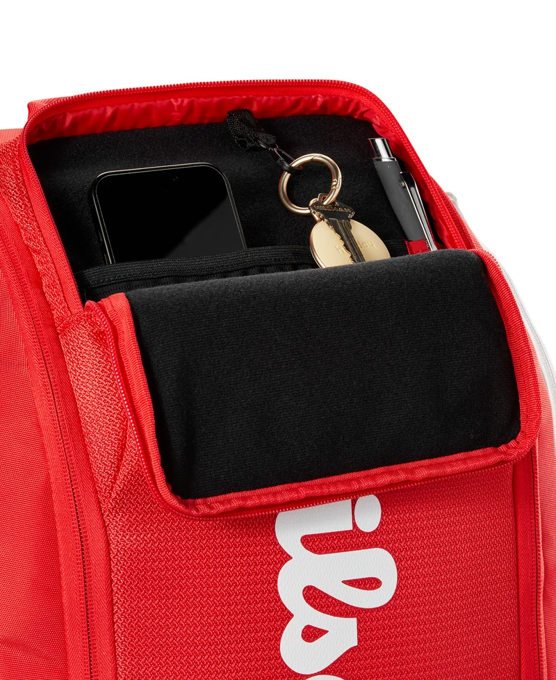 Wilson Super Tour Backpack 2025 - Red