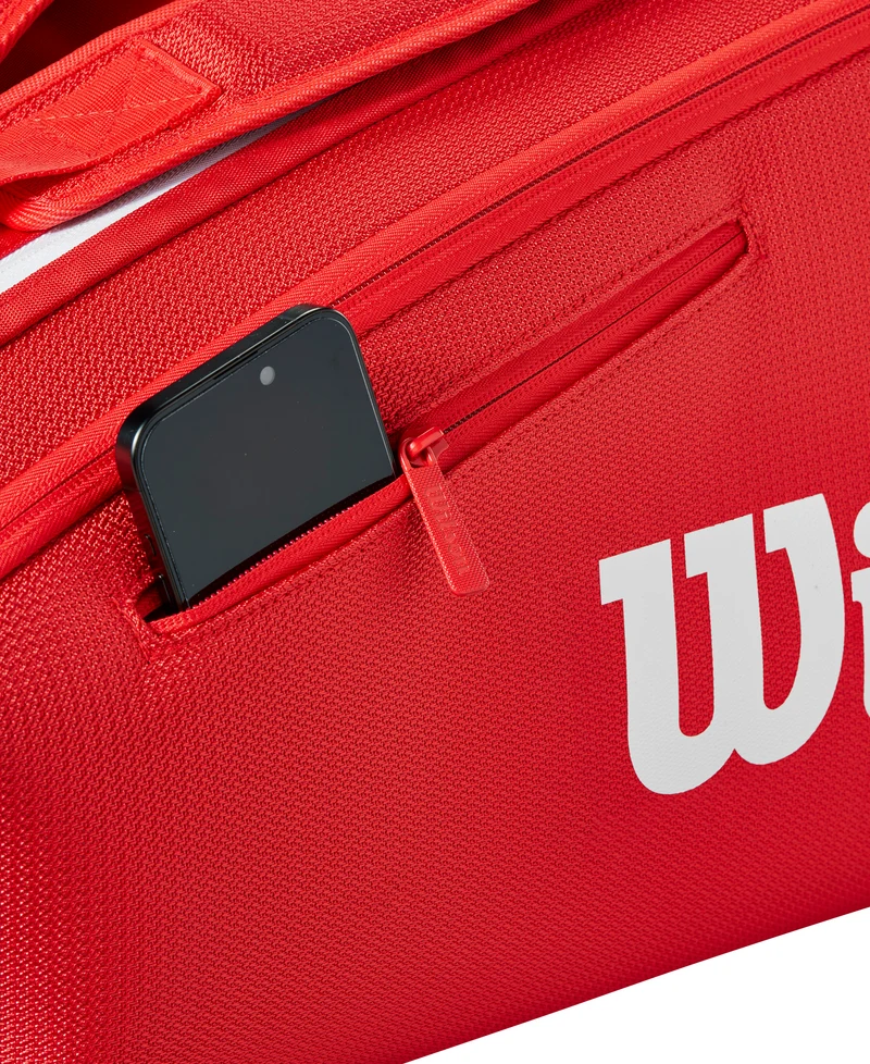 Wilson Super Tour 6 Pack 2025 - Red