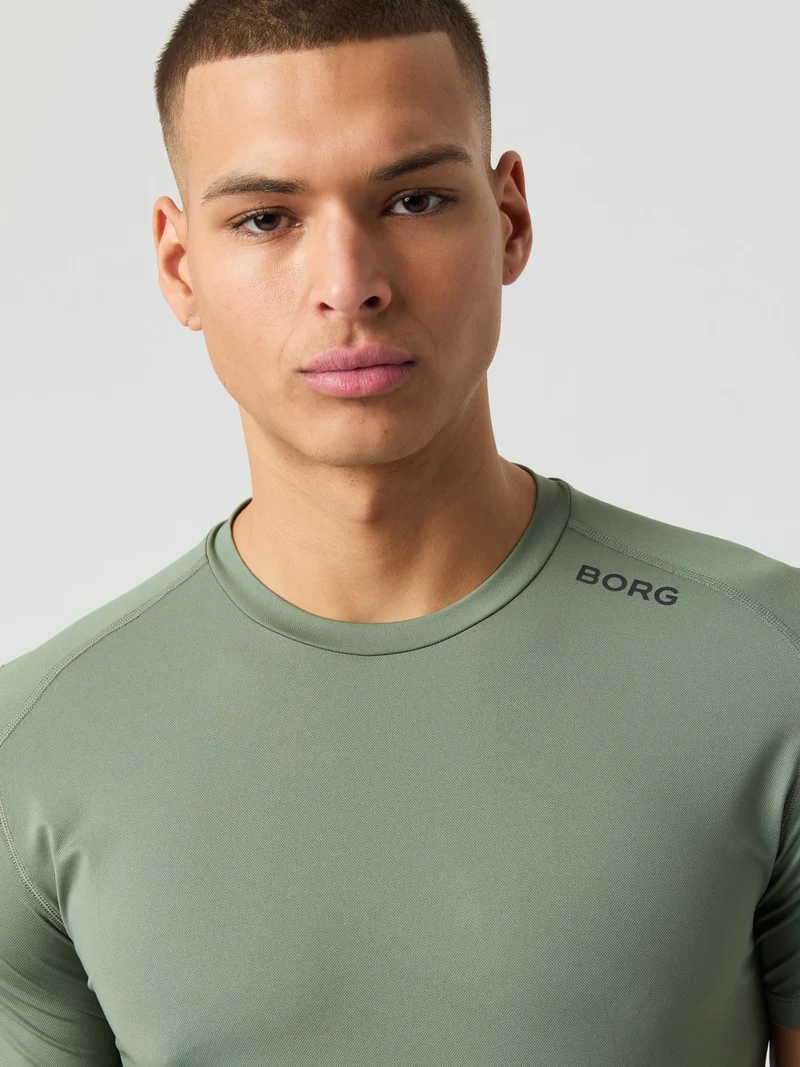 Bjorn Borg Athletic T-Shirt (Mens) - Agave