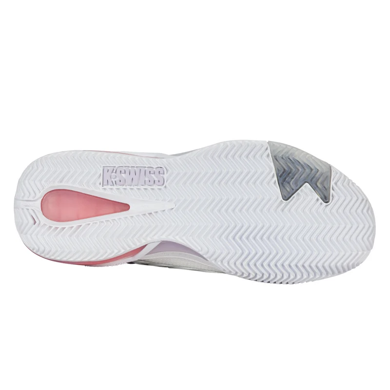 K-Swiss Ultrashot 4 (Ladies) - Clay-White/Orchid Petal/Neon Blaze
