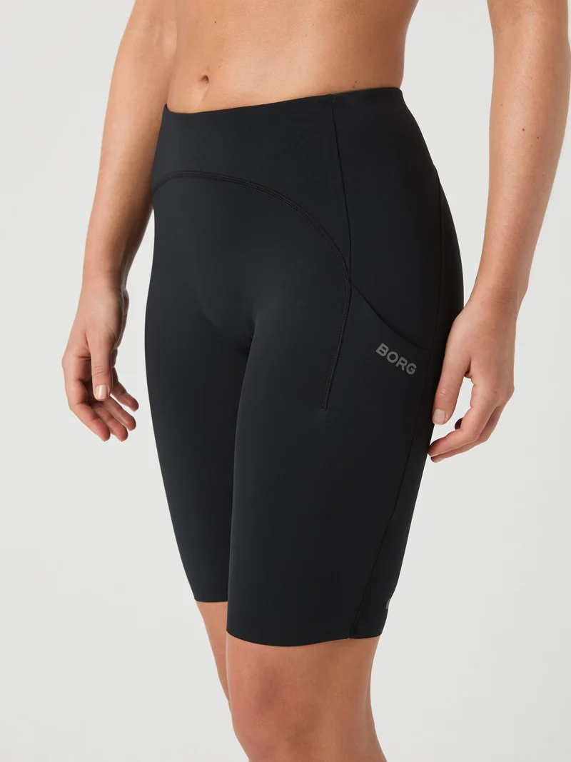 Bjorn Borg Running Short Tights (Ladies) - Black Beauty