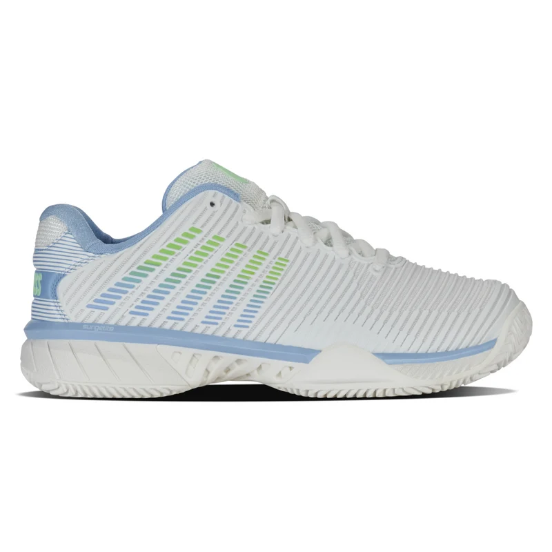 K-Swiss Hypercourt Express 2 Clay (Ladies) - Lucent White/Dutch Canal/Paradise Green