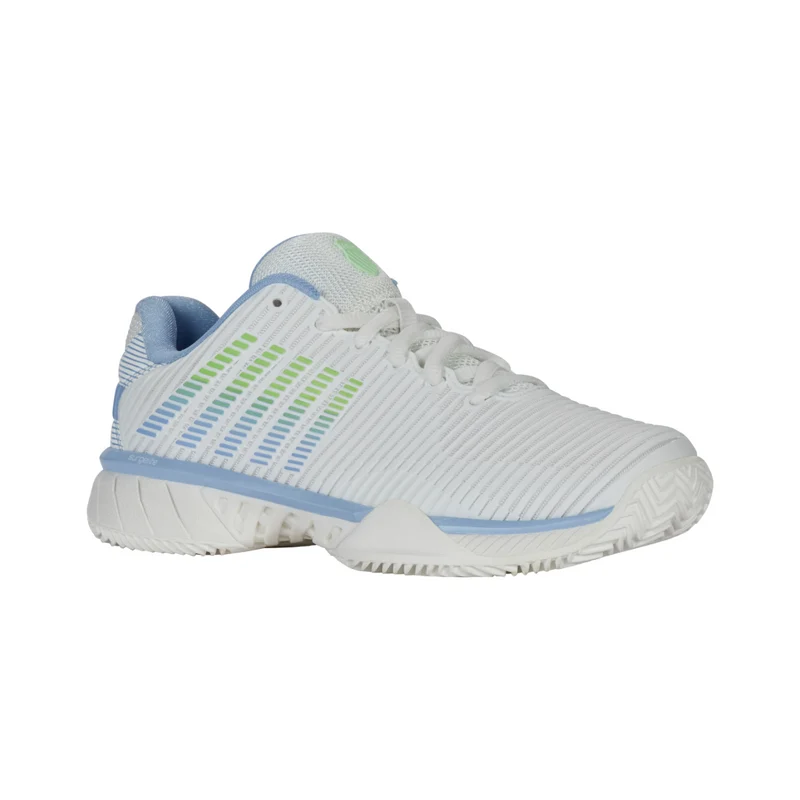 K-Swiss Hypercourt Express 2 Clay (Ladies) - Lucent White/Dutch Canal/Paradise Green