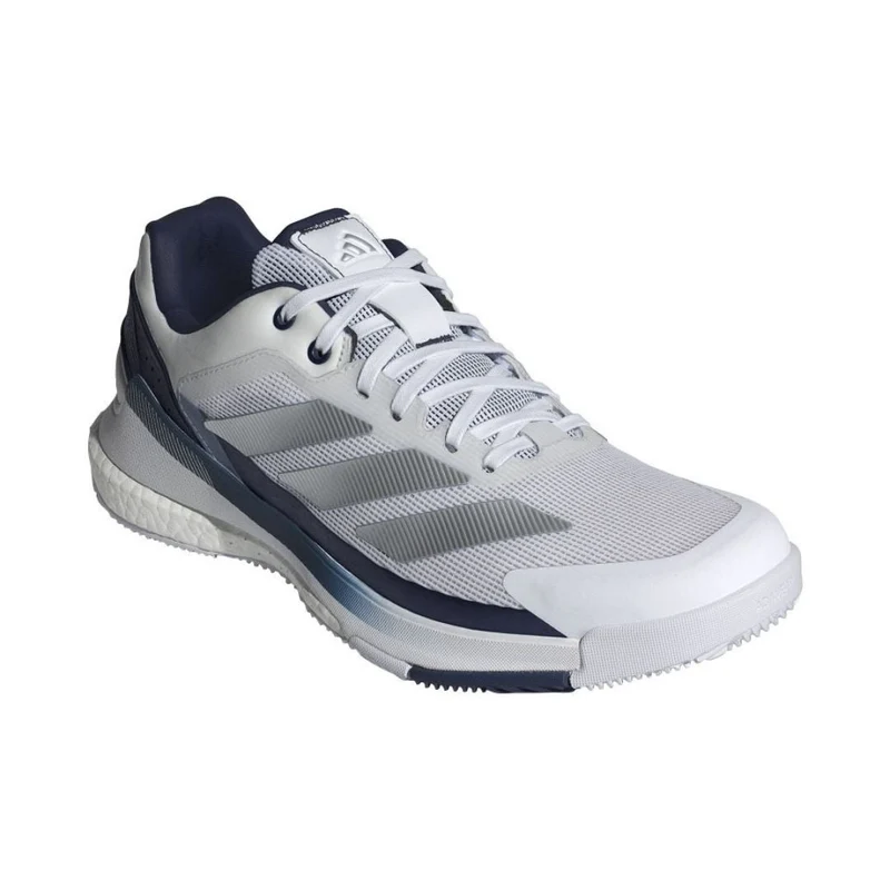 Adidas Crazyquick Boost Men Padel Shoes (White/Blue)