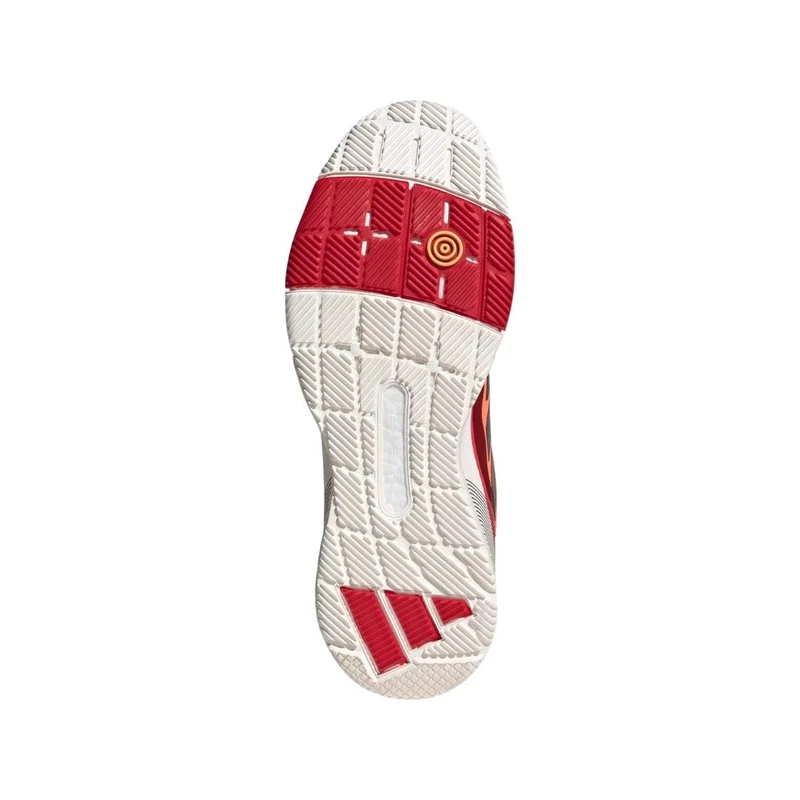 Adidas Crazyquick Boost Men Padel Shoes (Lucid Orange/Core Black/Lucid Red)