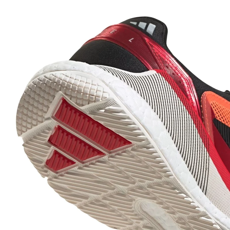 Adidas Crazyquick Boost Men Padel Shoes (Lucid Orange/Core Black/Lucid Red)