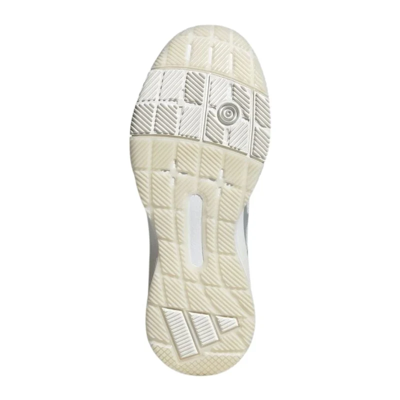 Adidas Crazyquick LS Women Padel Shoes (Cloud White/Cloud White/Zero Metallic)