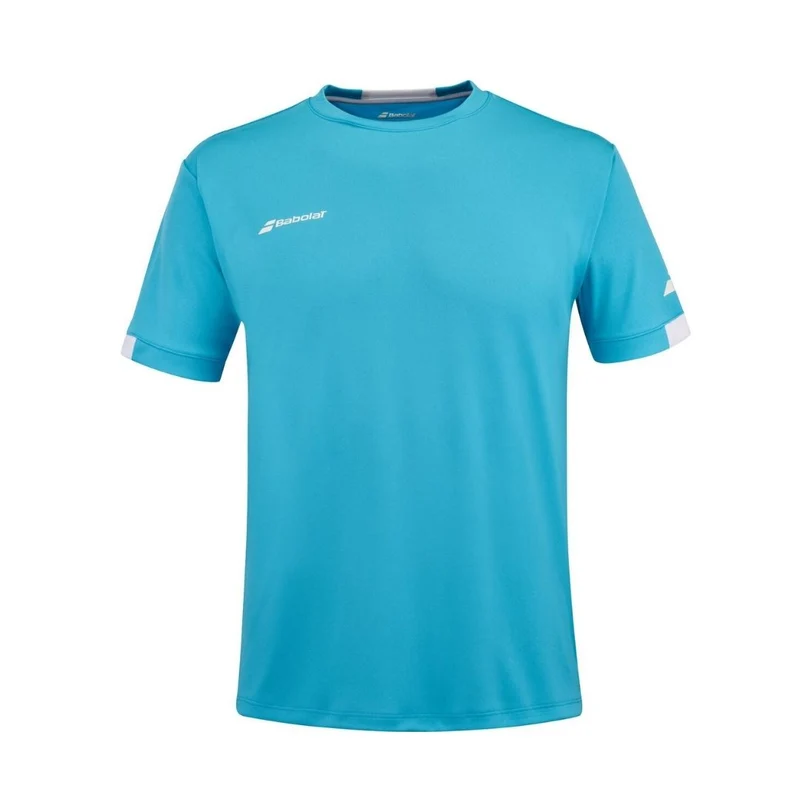 Babolat Play Crew Neck Tee (Cyan Blue)