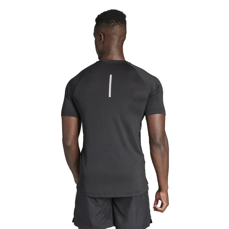 GYM+ T-Shirt Herren - schwarz,