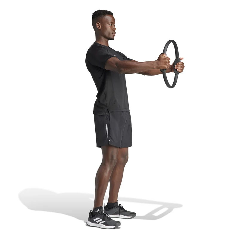 GYM+ T-Shirt Herren - schwarz,