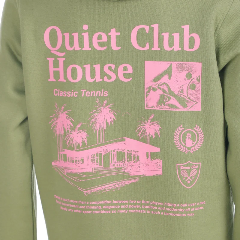 Club House Loose Fit Hoody Kinder - khaki