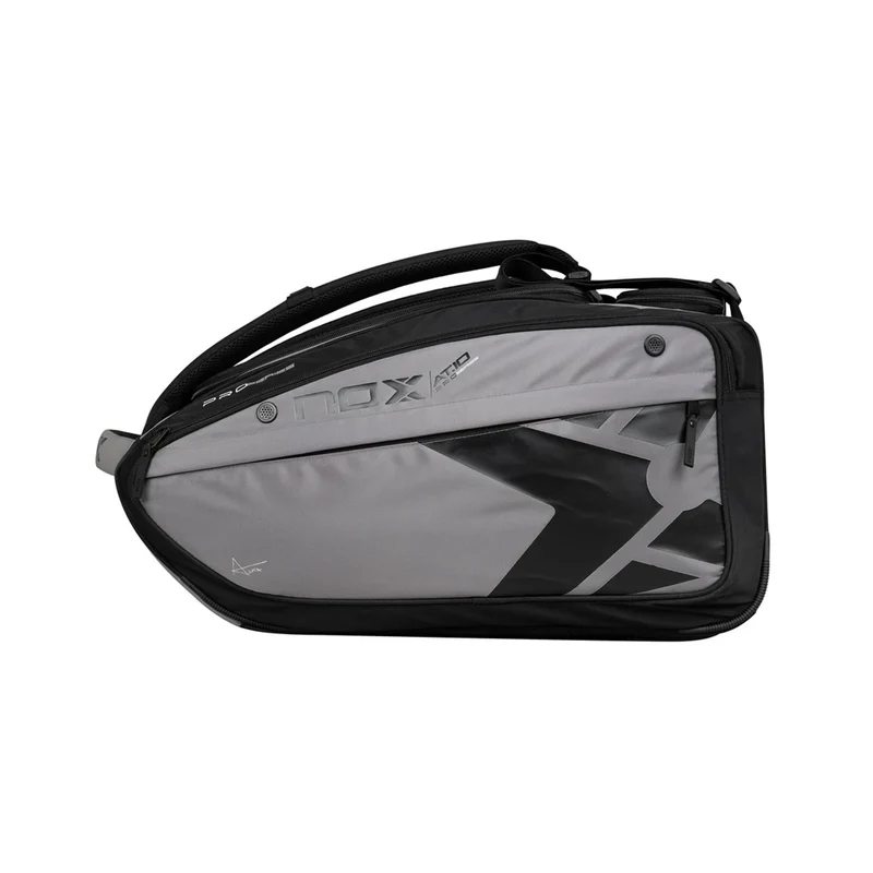 AT10 Competition XL Compact Padelschlägertasche-Schwarz,Grau