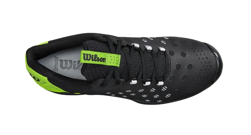 Wilson Hurakn Padel Shoes (Black/Jasmine Green)