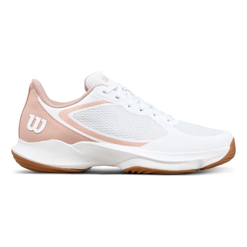 Hurakn Lite Padelschuh Damen-weiß, rosa