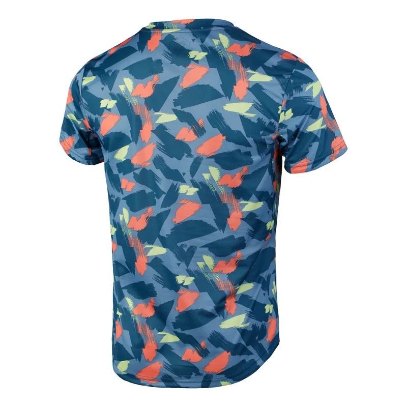 Match Graphic T-Shirt Herren-Blau
