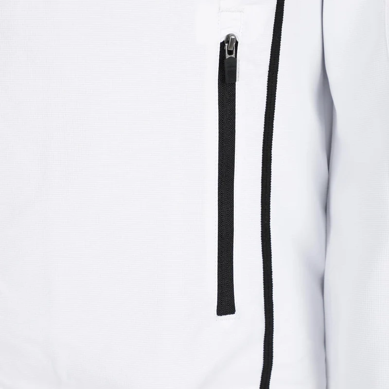 Nagasaki Micro Trainingsjacke Herren - weiß, schwarz