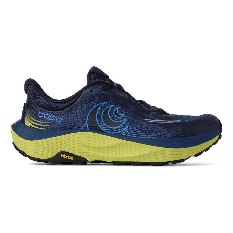 Ultraventure 5 Trailschuh Herren - dunkelblau, limette