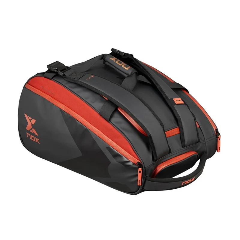 NOX LUXURY Open Series Negro/Rojo 2024 (Paletero)