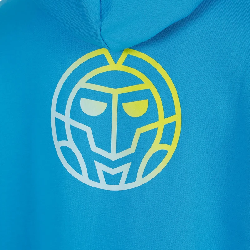 Out of Control Backprint Zip Sweatjacke Herren-blau