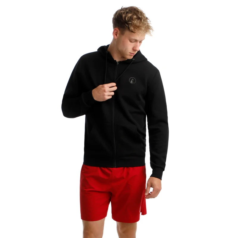 Tonal Core Zip Sweatjacke Herren-Schwarz