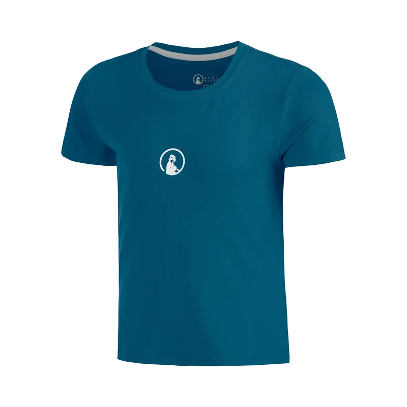 Create Retriever T-Shirt Mädchen-Petrol,Weiß