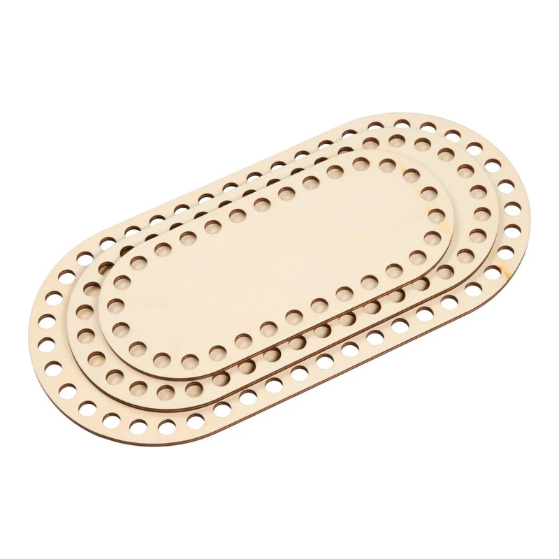 Taschenboden / Körbchenboden - Oval