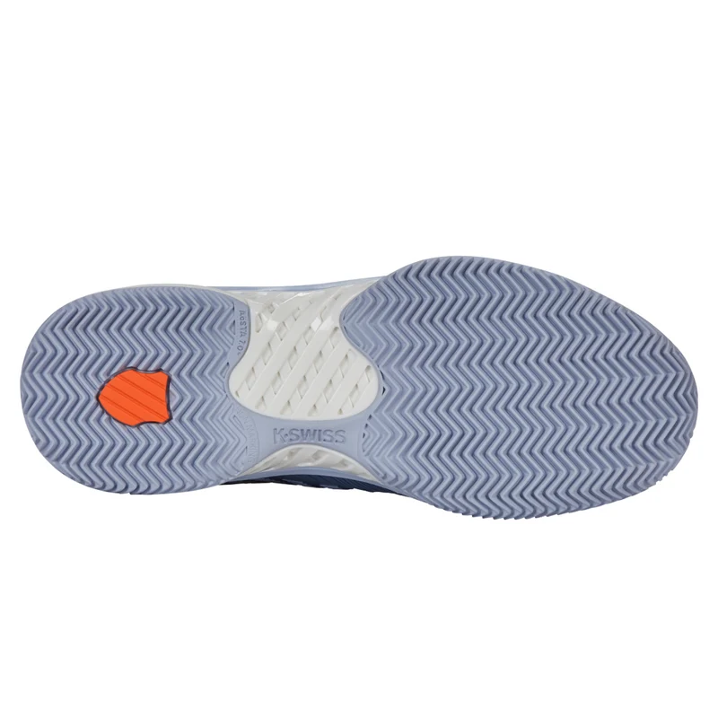 K-Swiss Hypercourt Express 2 Clay (Mens) - Infinity/Artic Ice/Scarlet Ibis