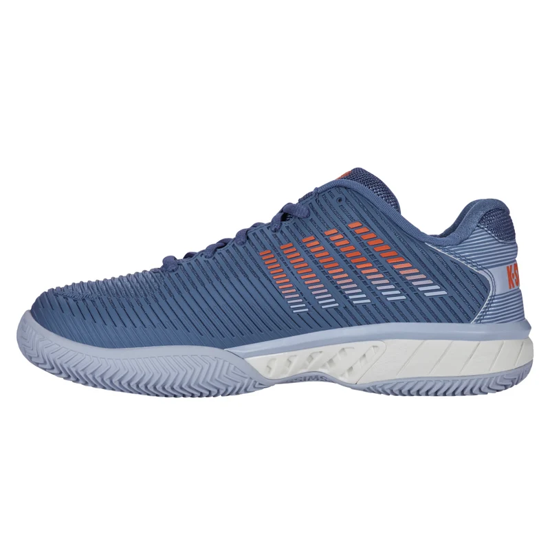 K-Swiss Hypercourt Express 2 Clay (Mens) - Infinity/Artic Ice/Scarlet Ibis