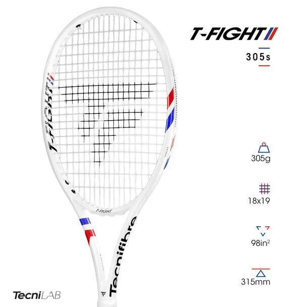 Tecnifibre T-Fight 305 S Isoflex 2025 Performance Tennis Racket (Unstrung)