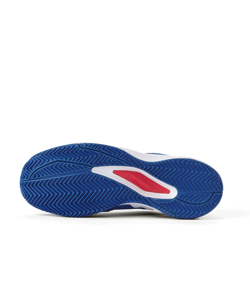 Wilson Rush Pro Ace Clay Court Tennis Shoes (Men's) - Deja Vu Blue / White / Infared