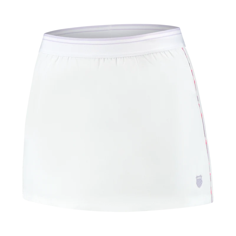 K-Swiss Hypercourt Skirt 6 (Ladies) - White/Orchid Petal
