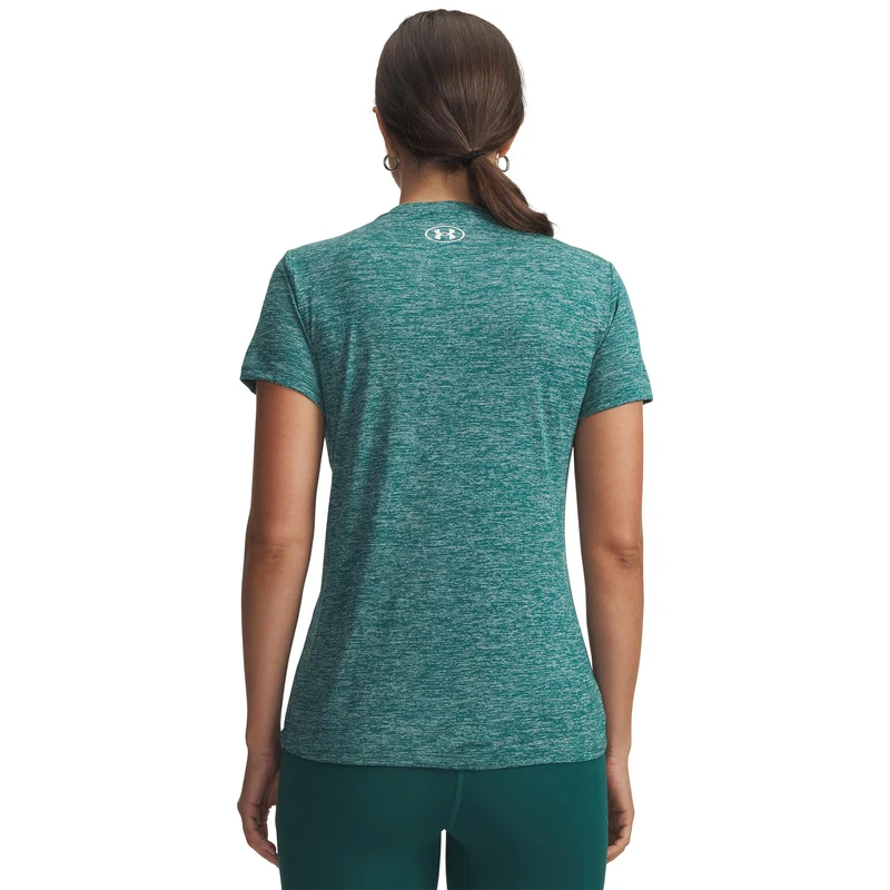Tech Twist T-Shirt Damen-grün, weiß