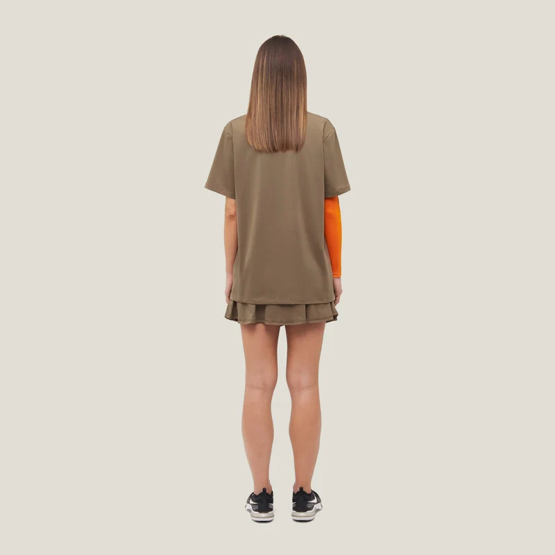 Cuera Oncourt 2-in-1 Skirt (Walnut)