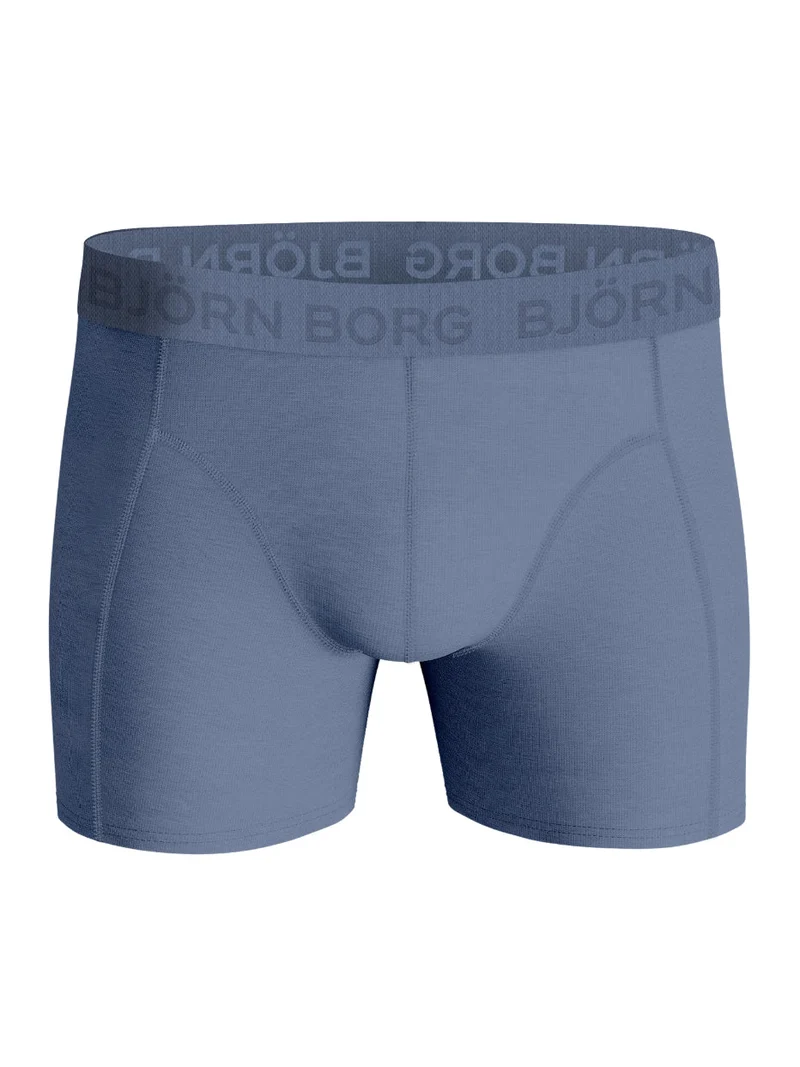 Björn Borg Cotton Stretch Boxershorts (3-pack, Blue/Navy/Black)