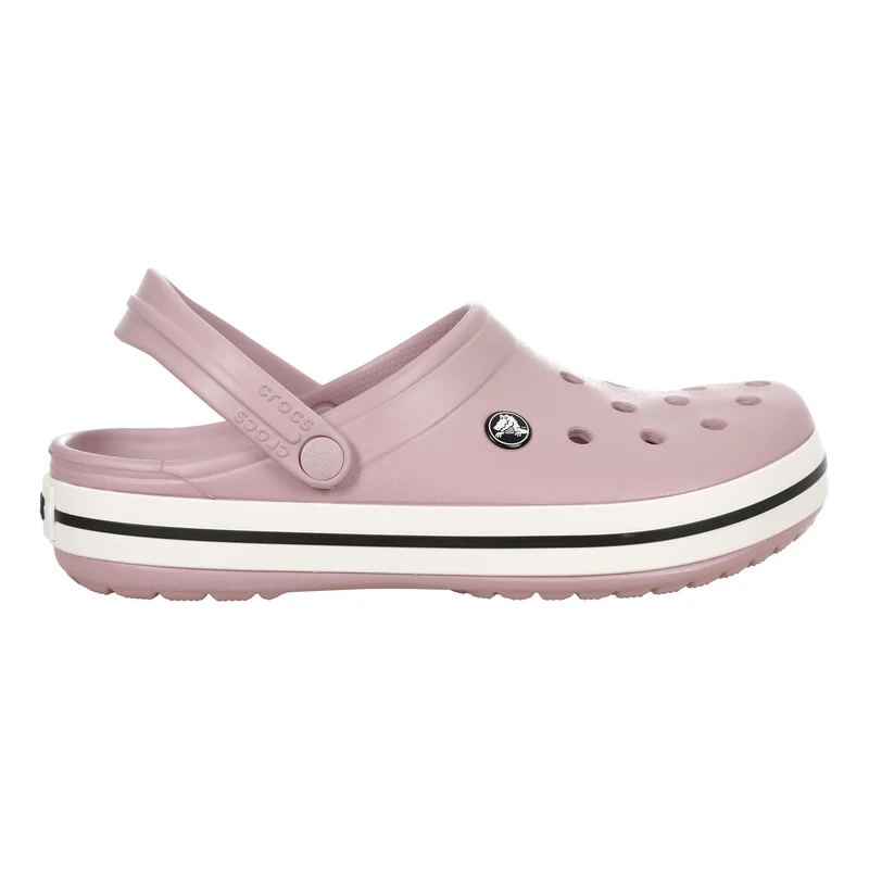 Crocband Clog Badelatschen Unisex - flieder, weiß