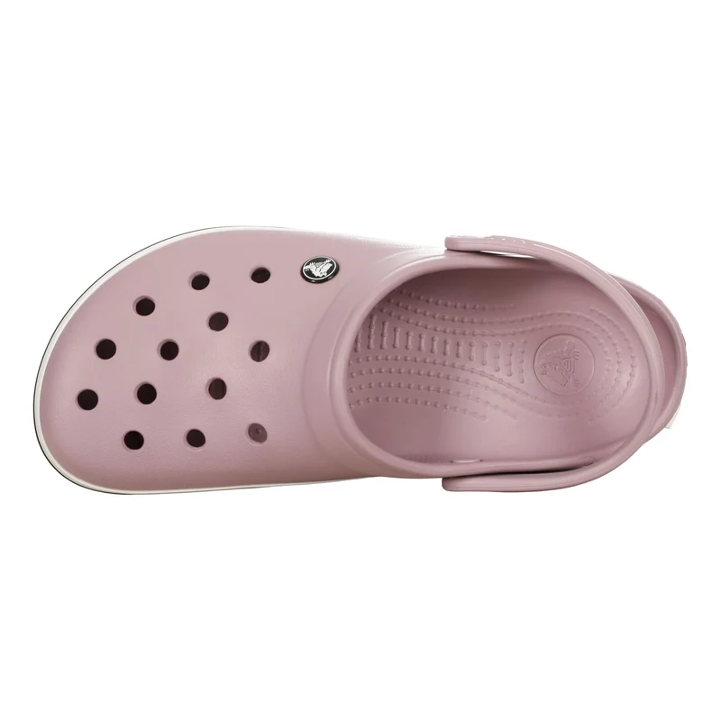 Crocband Clog Badelatschen Unisex - flieder, weiß