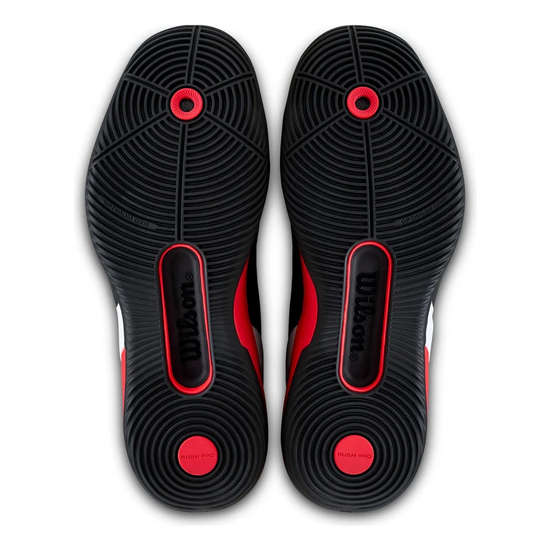 Rush Pro 5 Padel Padelschuh Herren-schwarz, rot