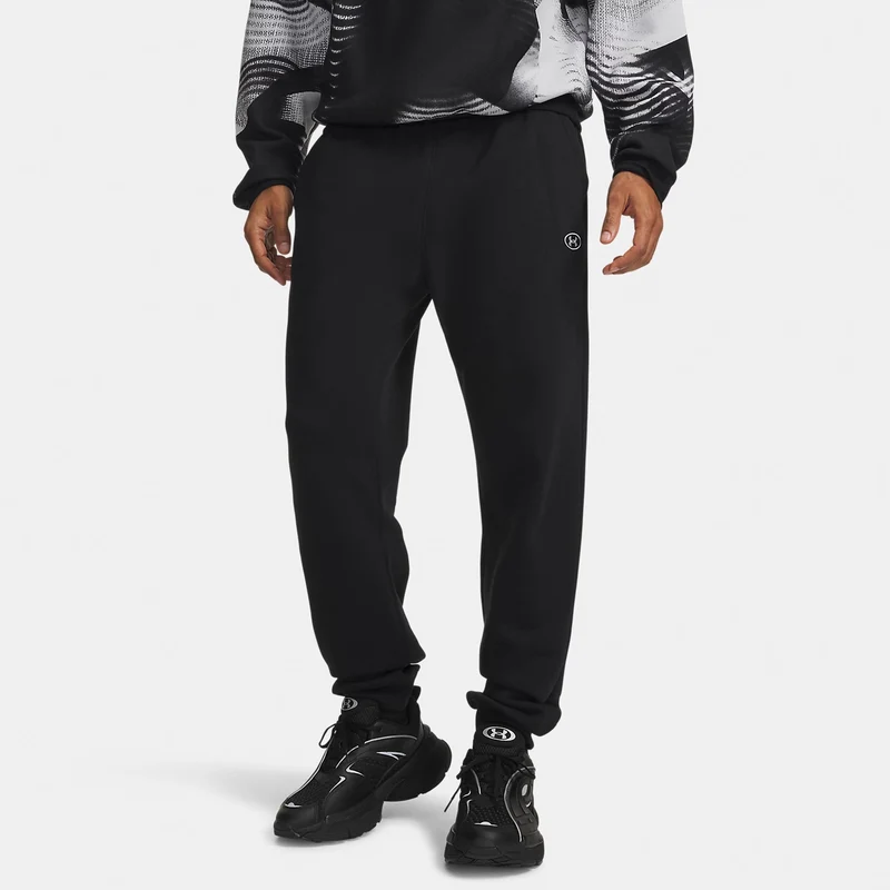 Rival Fleece Trainingshose Herren - schwarz, weiß