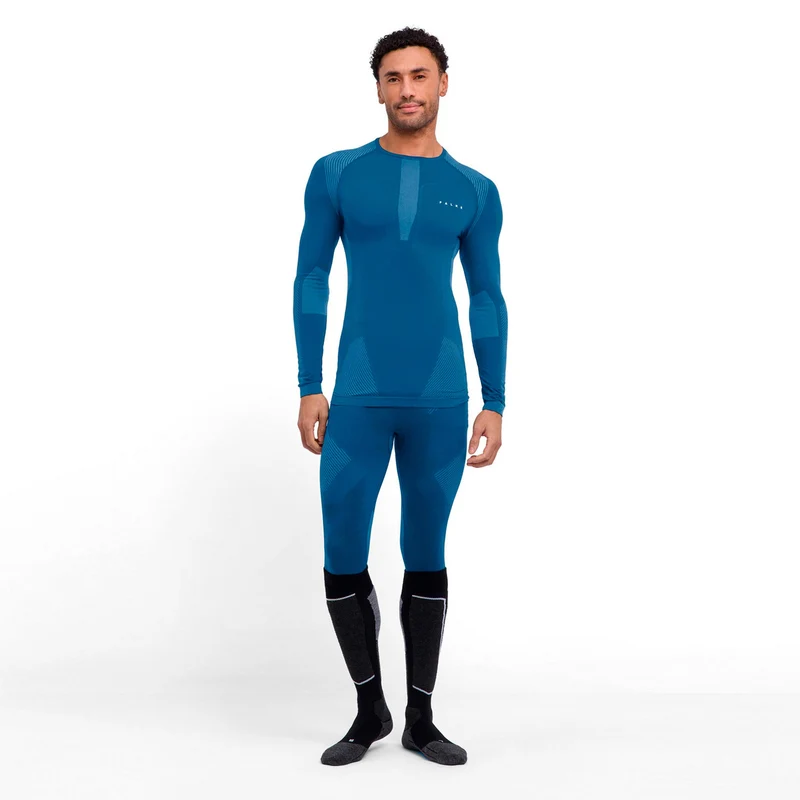Warm Unterhemd Herren - blaugrau